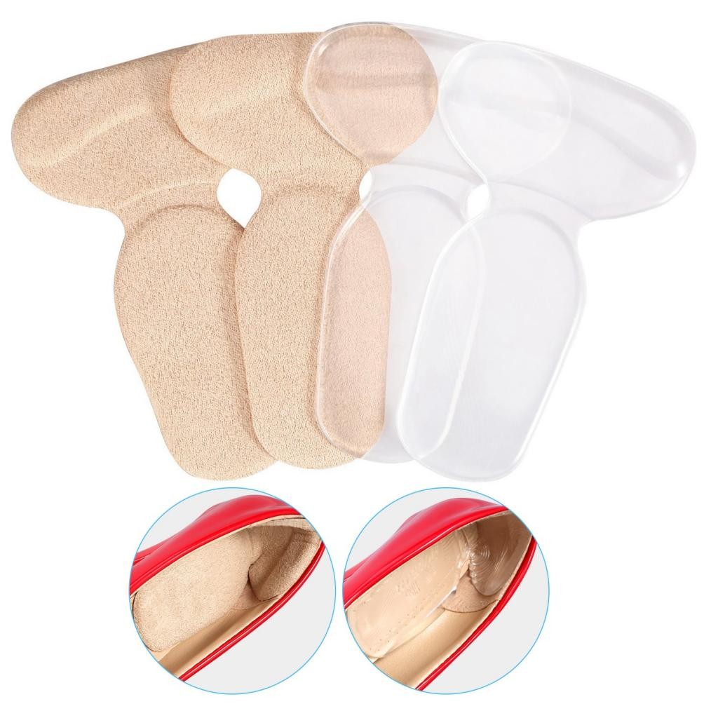 Yuhenshop-ph Heel Grips Gel Liners Blisters Pads ทนทานกลับ Insoles เบาะสําหรับรองเท้าส้นสูงรองเท้าแท