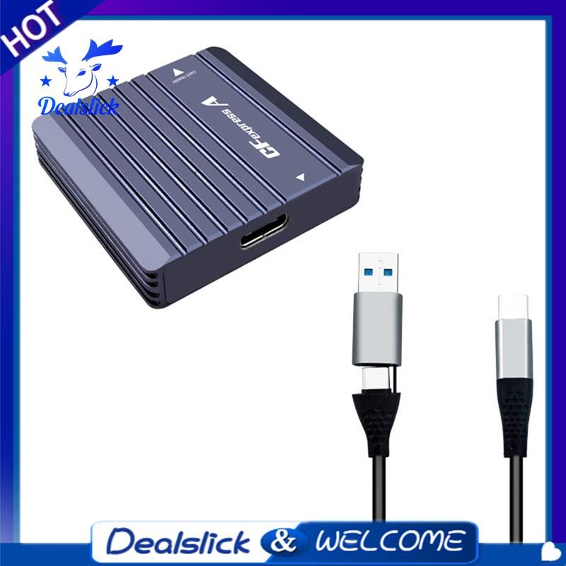 CFexpress เครื่องอ่านการ์ด Type A CFexpress Reader อะแดปเตอร์ CFexpress Card Reader USB3.2 10Gbps US