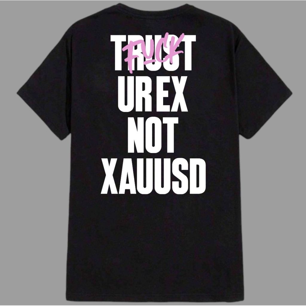 เสื้อยืด XAUUSD ผลิตจากผ้าฝ้ายผสม 24S PREMIUM, เสื้อผ้า UNISEX สําหรับผู้ชายและผู้หญิง
