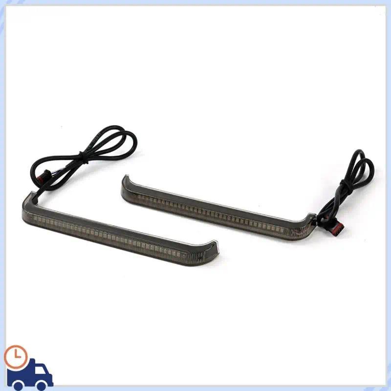 ทนทานรถจักรยานยนต์ Tracer ด้านหลัง Saddlebag ไฟ LED Run เปิดไฟเบรคสําหรับ CVO Street Glide แผนที่ Gl