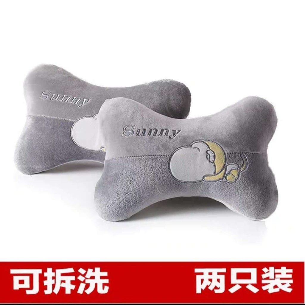 หมอนหมอนหมอนรองศีรษะรถคู่รถคอหมอนรถหมอนเอวรถการ์ตูนสามารถรถ FHL2