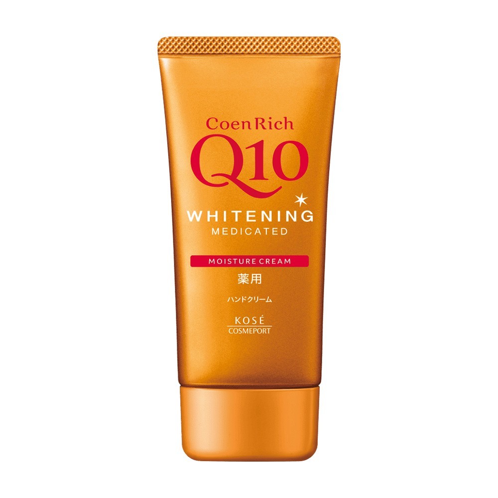 COENRICH Q10 WHITENING MOISTURE CREAM 80 g / ผลิตภัณฑ์ครีมทาบำรุงผิวมือ เนื้อครีมสูตรชุ่มชื้น บำรุงเล็บไปจนถึงปลายนิ้ว