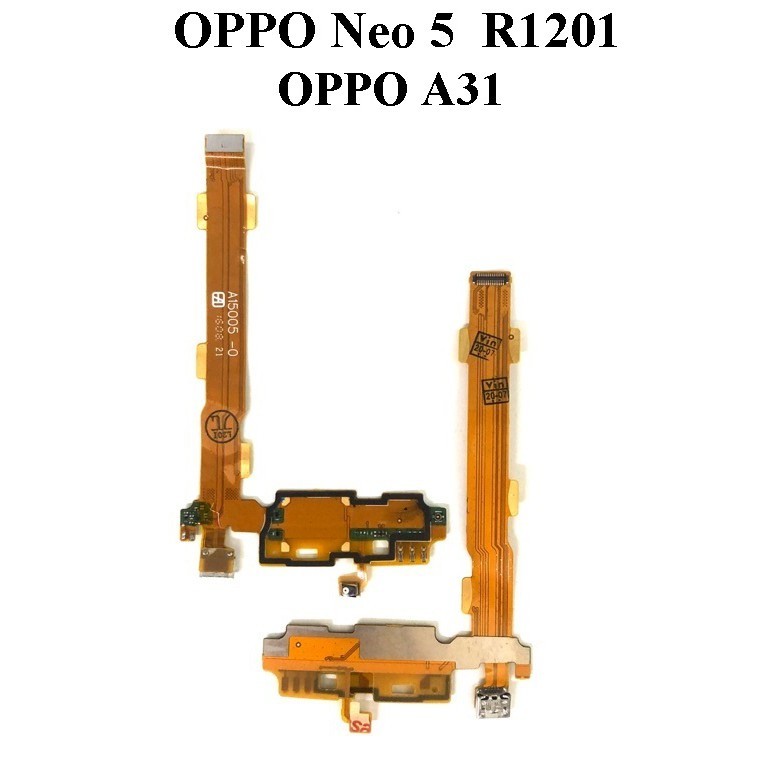BM OPPO A31 / OPPO Neo 5 R1201 Micro USB ชาร์จพอร์ต Dock MIC PCB บอร์ดริบบิ้น Flex สายริบบิ้นสําหรับซ่อม Neo5