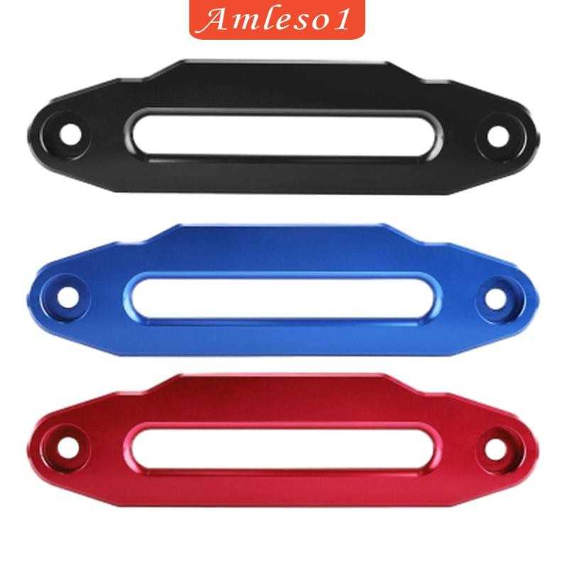 [Amleso1] 10 "อลูมิเนียม Winch Hawse Fairlead พร้อมตะขอเชือก Hawse Fairlead ฮาร์ดแวร์