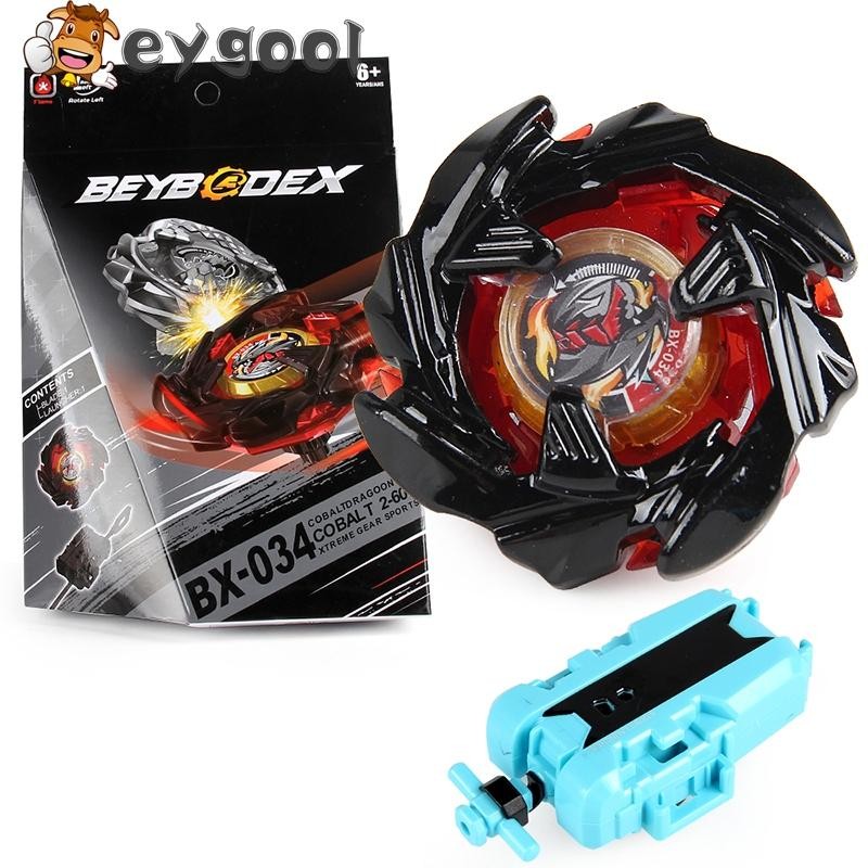Spinning X BX-034 Cobalt Dragoon Spinning Xtreme พร้อม Launcher สําหรับ Spinning Burst ของเล่นเด็กสําหรับเด็กของขวัญวันเกิดเด็ก