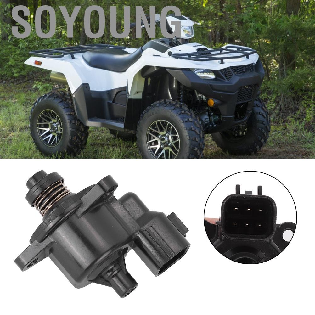 Soyoung TIHEBEYAN 13520 31G00 วาล์วควบคุมอากาศความเร็วไม่ได้ใช้งานสำหรับ KING QUAD 500 750 Stepper D