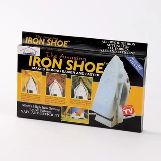 แผ่นรองเตารีด แผ่นรองรีด แผ่นรองหน้าเตารีด ที่รองเตารีด Iron Shoe รุ่น Iron-Shoe-Sock-matt-00d-J1