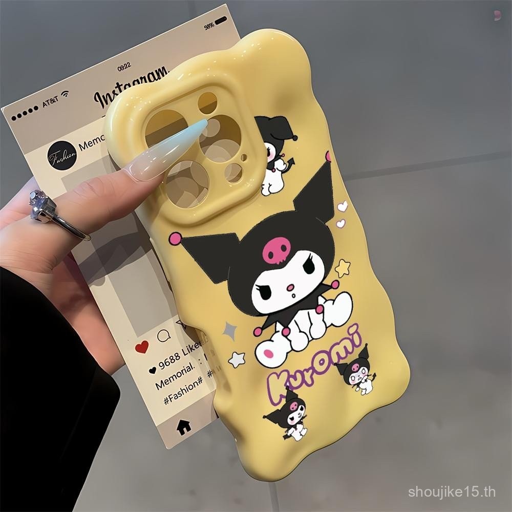 Star Kuromi สําหรับ iPhone 12 15 14 11 16 13 16PRO 14PRO 13PROMAX 11PROMAX 15PROMAX 14PLUS 15PLUS 13