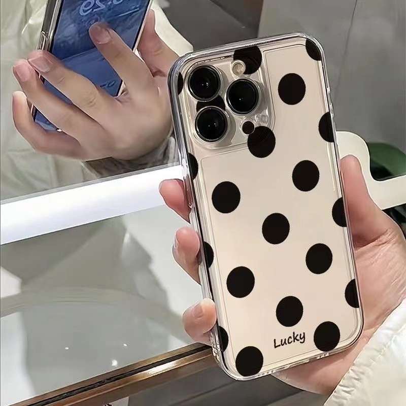 เข้ากันได้กับ Infinix HOT 50 Pro Plus Big Wave Point เคสโทรศัพท์เป็นมิตรกับผิวป้องกันการล่มสลายปกอ่อน