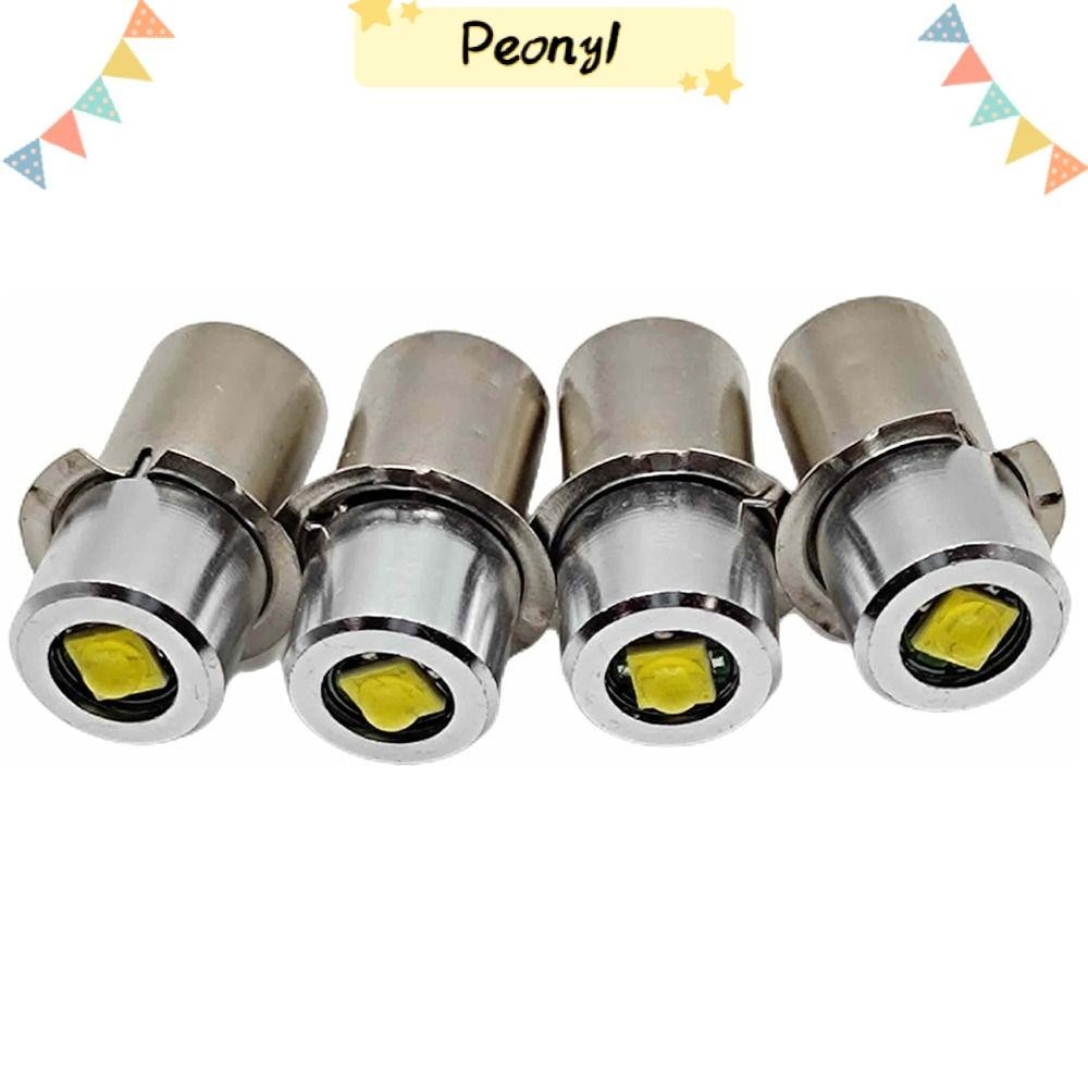 Pdony เปลี่ยนไฟฉาย, ชุดแปลง LED กําลังสูง 3 วัตต์, DC 3V 4.5V 6V ติดทนนาน P13.5S หลอดไฟ LED 2-4C & D หลอดไฟ LED