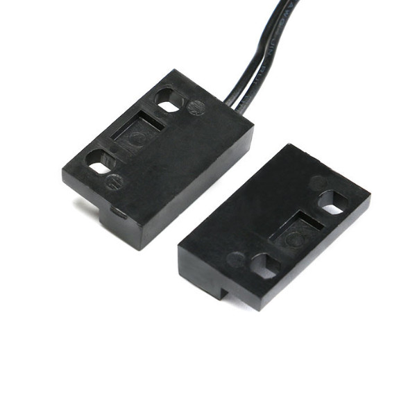 ปกติเปิดแม่เหล็กควบคุม Proximity Switch Reed Switch sensor กันน้ําปกติปิดสวิทช์แม่เหล็กสําหรับประตูหน้าต่าง Contacts Wire