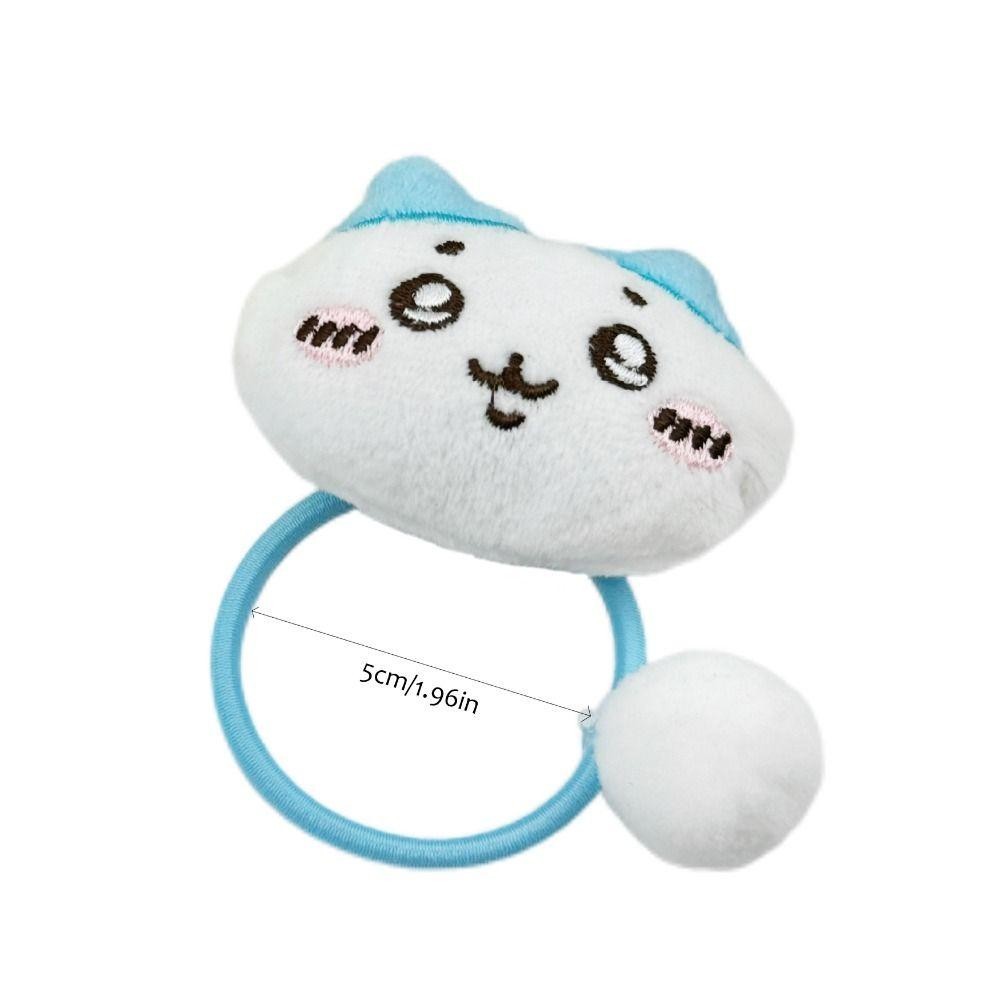 Oceanmap Hachiware ยางรัด, ตุ๊กตาหวานอะนิเมะ Chiikawa ผม Tie, แฟชั่นการ์ตูนยืดหยุ่น Kawaii Usagi เชือกผมหางม้า Band