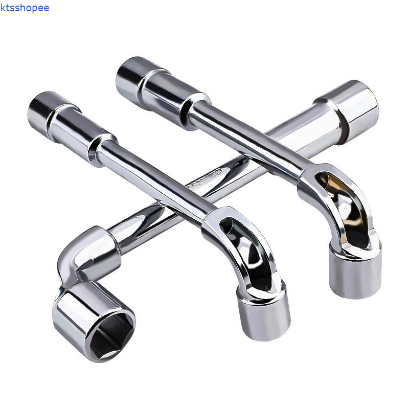 ประแจหัวเทียนมีให้เลือกหลายขาด6mm-24mmประแจบล็อกตัวL เหล็กคาร์บอนสูง มีความแข็งสูง และมีแรงบิดสูง