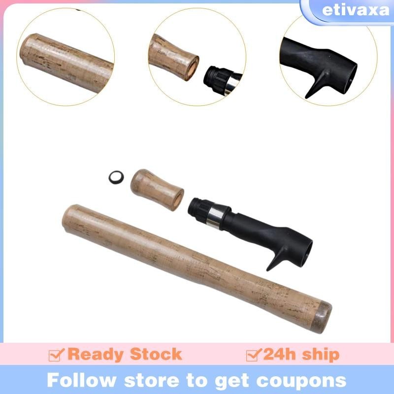 [Etivaxa] ด้ามจับคันเบ็ดด้ามจับไม้ก๊อก EVA ด้ามจับไม้ก๊อก ปลาคาร์พตกปลา DIY Rod Building - รูปที่ 5