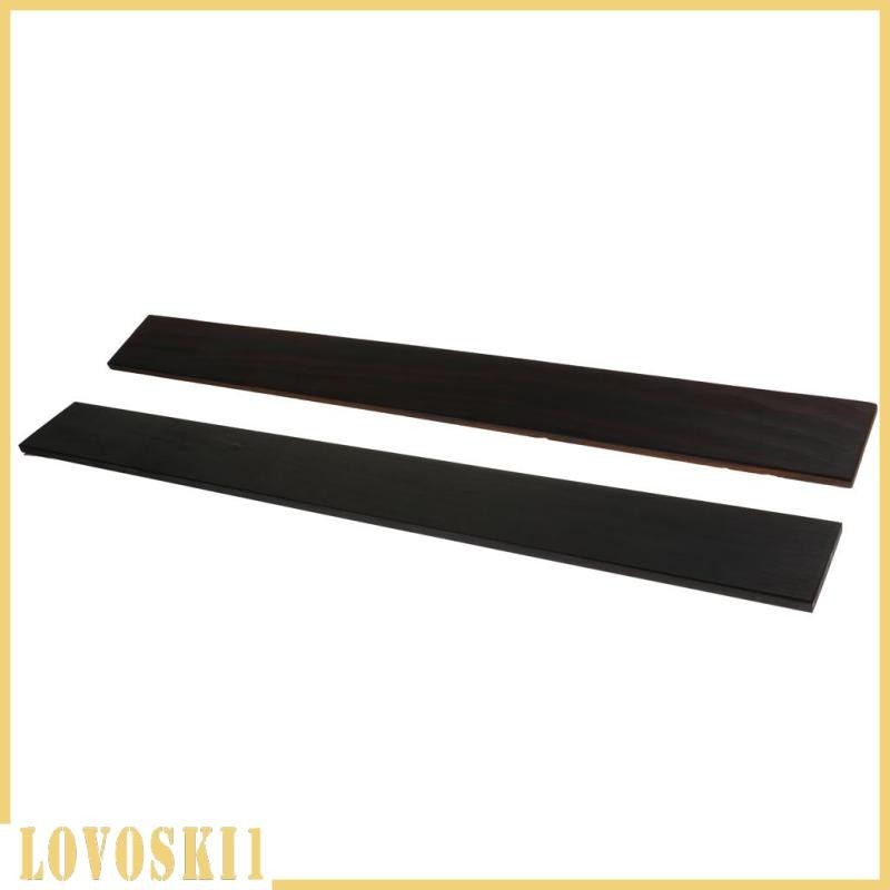 [Lovoski1] Ebony Bass Guitar Fingerboard กาแฟกีตาร์อะไหล่อุปกรณ์เสริม