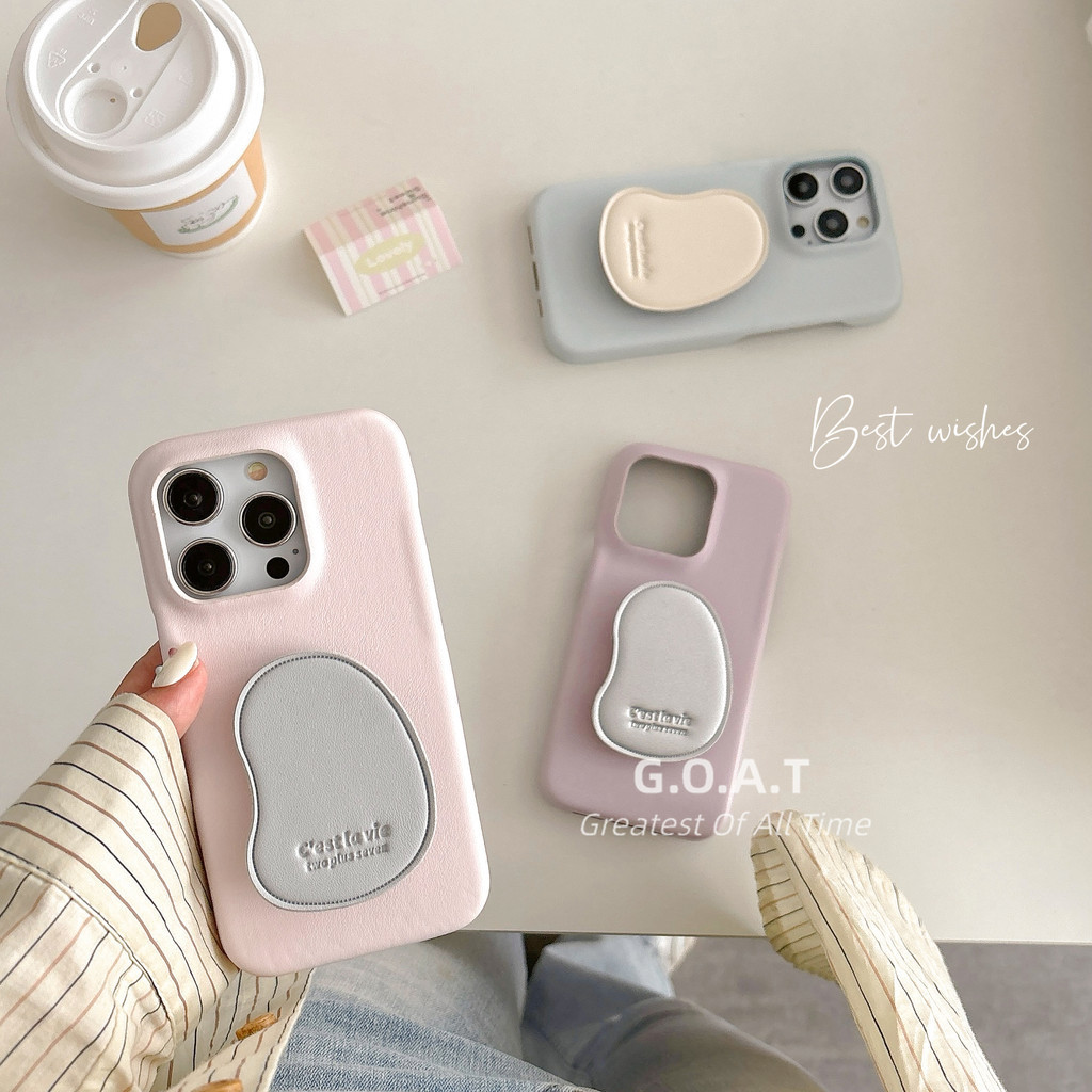 Fast shipping กรอบหนังระดับไฮเอนด์หรูหราเรียบง่ายขั้นสูงสําหรับ iPhone 15 14 13 Pro Max ป้องกัน anti-drop back Case