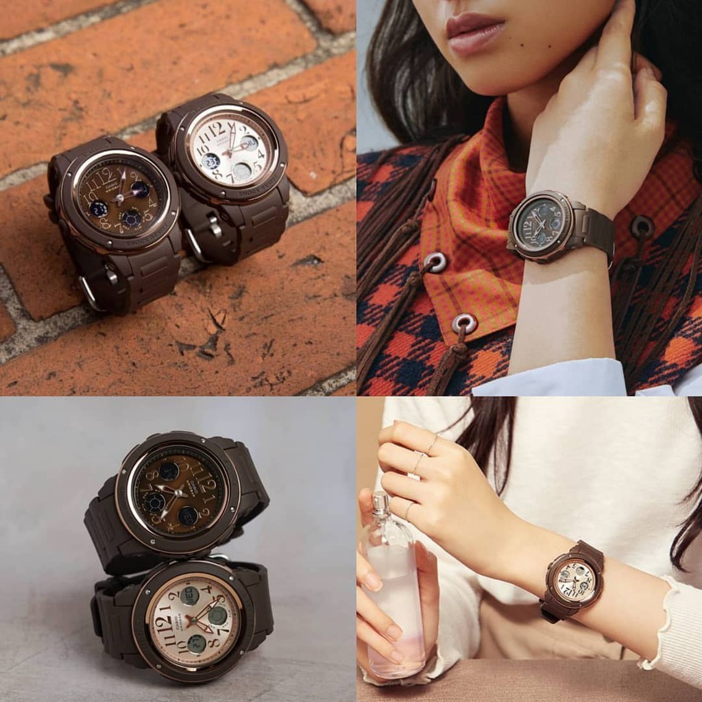 นาฬิกาสแตนเลส CASIO BABY-G / สายนาฬิกา รุ่น BGA-150 SERIES (BGA-150PG,BGA-150EF,BGA-150FL,BGA-150CP,