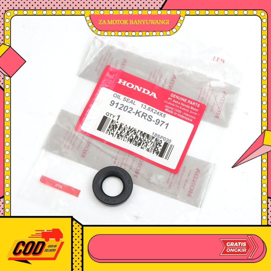 Honda Grand Selah Seal - SIL Blade 110 - Revo 110 FI 91202-KRS-971 ชิ้นส่วนรถจักรยานยนต์