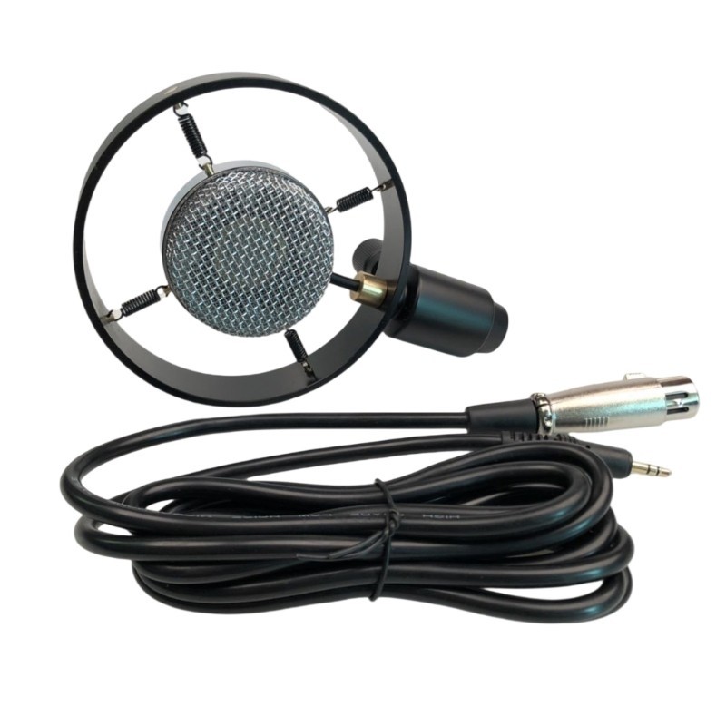 Homeiu Retro Condenser Microphone Props ไมโครโฟนคลาสสิกรุ่น Vintage Microphone