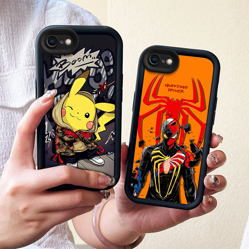 เคส iPhone 6 6S 7 8 PLUS SE อะนิเมะแฟชั่น เคสโทรศัพท์ซิลิโคนนุ่ม TPU ทนต่อแรงกระแทก