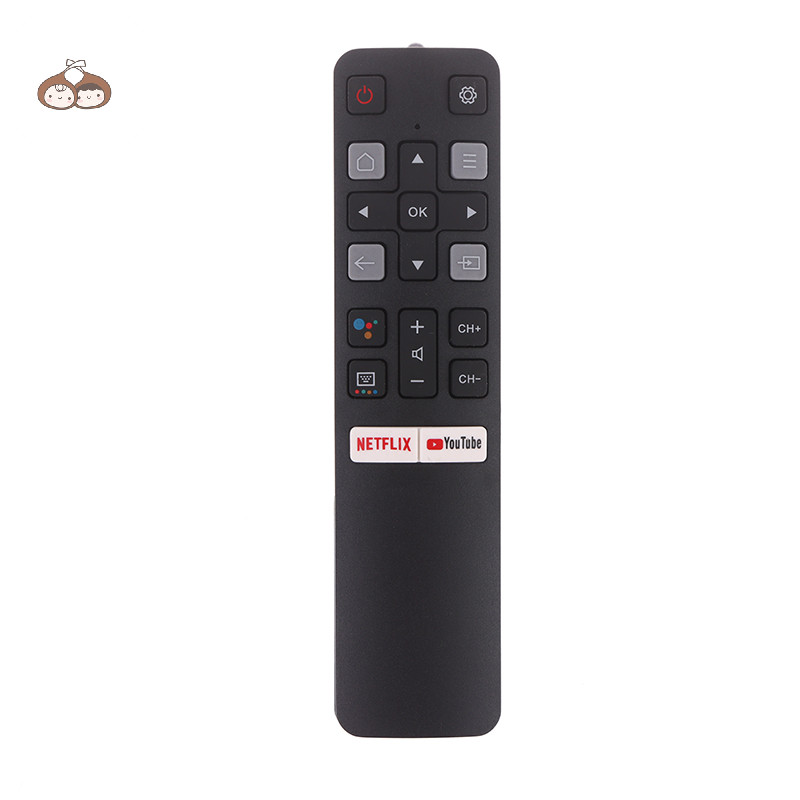 Bef สําหรับ TCL พร้อม Netflix และ YouTube RC802V 49P30FS 65P8S 55C715 49S6800 43S434 ใหม่เสียงรีโมทค