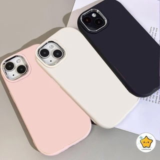 Candy Color เคสโทรศัพท์ เคสไอโฟน11 13 For iPhone 11 12 14 13 15 Pro Max XR X XS 7 Plus เคส ซิลิโคนนุ่ม TPU Silicone Case