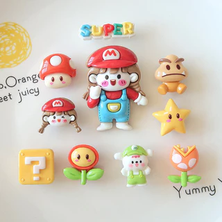 การ์ตูนน่ารัก 3D แม่เหล็กตู้เย็นตู้เย็นตกแต่งบ้านของเล่นเด็กสร้างสรรค์