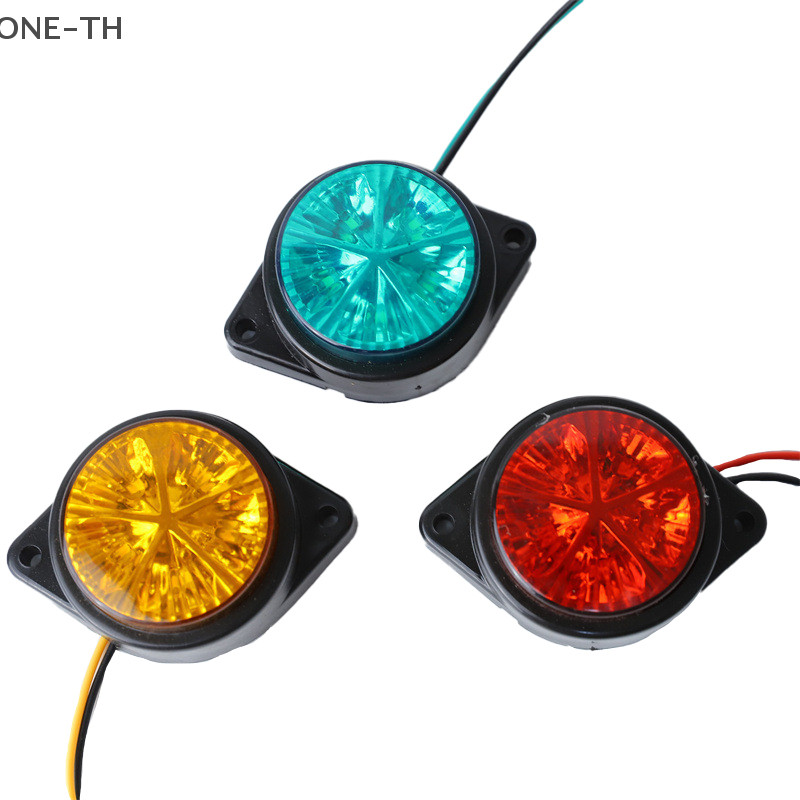 One-th รถวงกลม Carriage มุม Light Freight สีรถ LED อิเล็กทรอนิกส์ขอบ Light Creative ไฟเตือนด้านนอกหลังคาความสูงโคมไฟใหม่