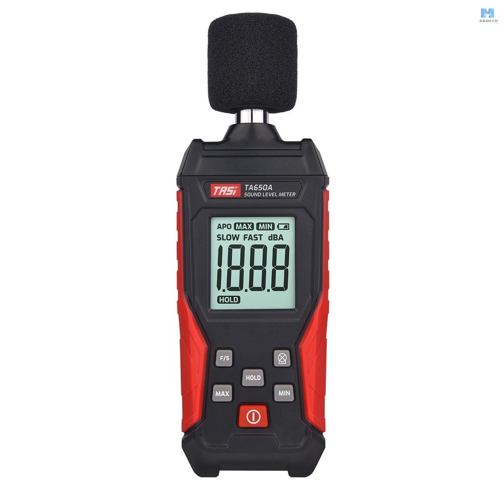 Tasi TA650A เครื่องวัดระดับเสียงดิจิตอลการวัด 30-130dB Decibel เครื่องตรวจจับเครื่องทดสอบเสียง Metro Diagnostic-Tool Smart Sensor