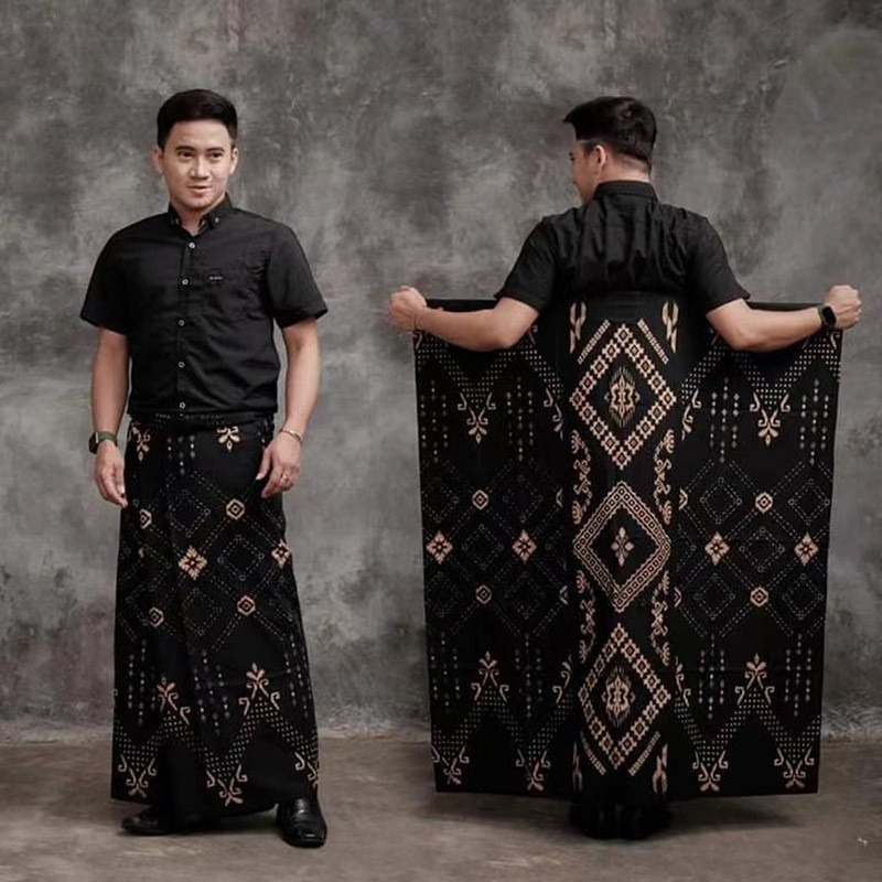 TT HOME01ผ้าถุงคุณภาพดีสีสันสดใส เนื้อผ้าดี ไม่ลื่นกว้าง ไม่บาง เย็บแล้ว 96ซม.ยาว116ซม.สินค้าพร้อมส่งจากประเทศไทย