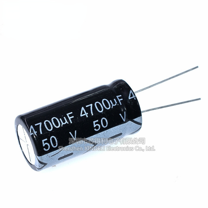 50v 4700UF Volume 18 * 35 มม.22 * 35 มม.In-Line Electrolytic Capacitor 50V 4700UF Plug-In อลูมิเนียม