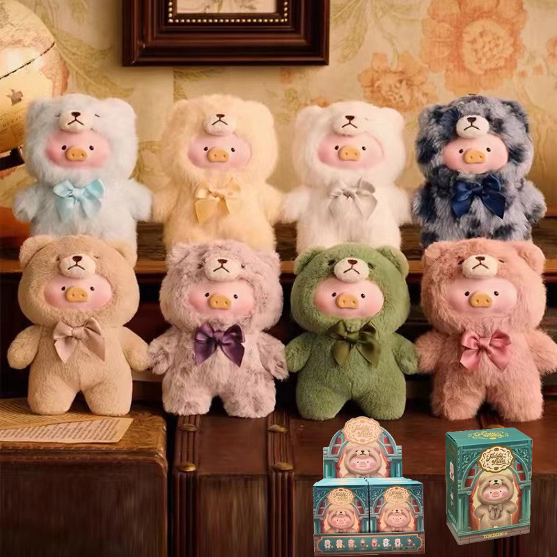 TEDDY LULU THE PIGGY Series จัดส่งจากประเทศจีน Mystery Box กล ่ องลึกลับรูปตกแต ่ งของขวัญชุดของเล
