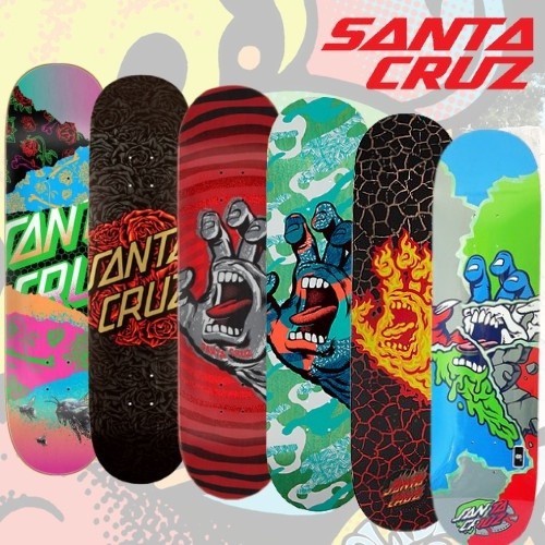 Skateboards แผ่นสเก็ตบอร์ด Santa Cruz Skateboard Deck รับประกันของแท้ สินค้าพร้อมส่ง