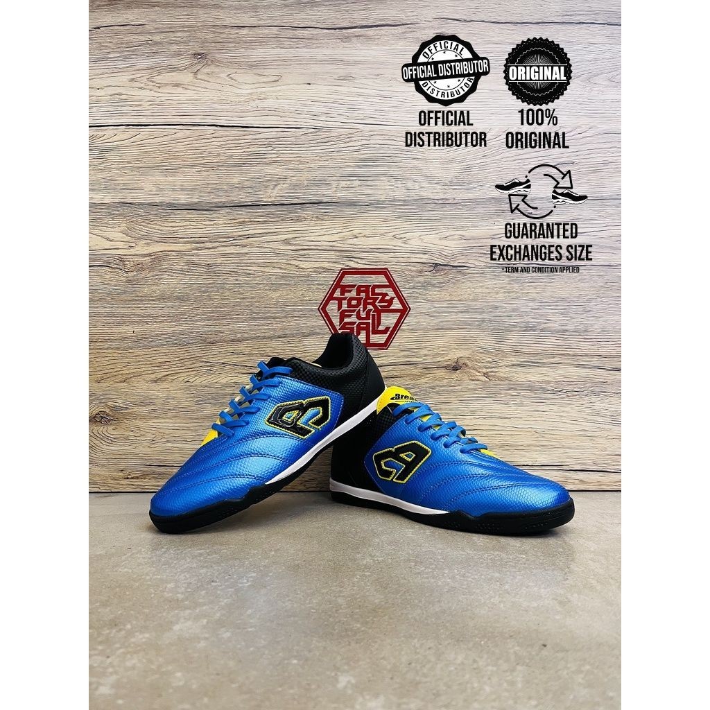 BK1219 BREAKER ZONIS (BIRU) KASUT FUTSAL