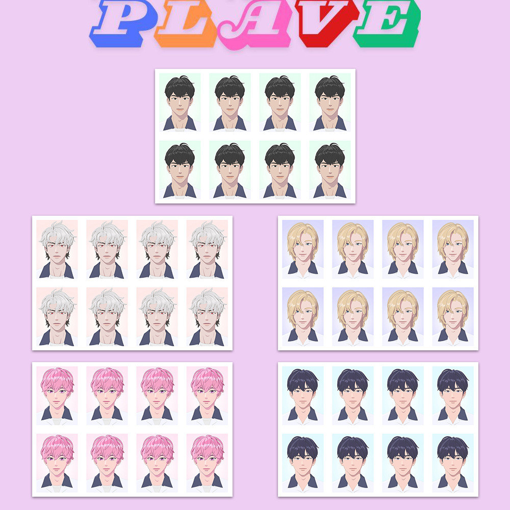 1-5pcs/set PLAVE PLAVELIST Photocards Asterum Album 134-1 Lomo Cards YEJUN NOAH BAMBY EUNHO HAMIN ID Photo Kpop Postcards