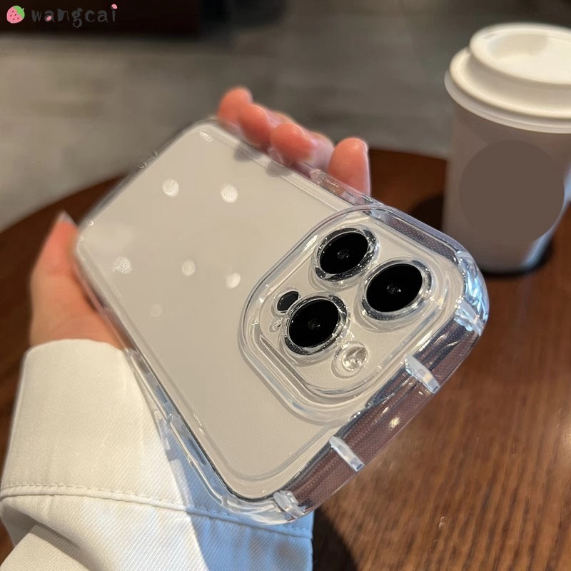 สําหรับ Vivo V40 V30 V29 V27 Pro Lite V27e 5G เคสโทรศัพท์ 3D สเตอริโอ Thicken ถุงลมนิรภัย Anti Fall กันกระแทกน่ารักรูปไข่รอบโปร่งใส Clear Soft TPU ปลอกกรณีปกหลัง - รูปที่ 3