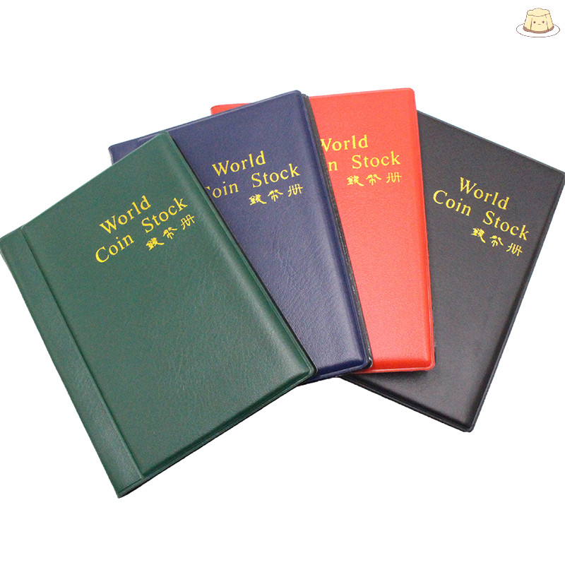 [GZ] 120 กระเป๋าอัลบั้มสําหรับเหรียญคอลเลกชันหนังสือตกแต่งบ้านอัลบั้มรูปเหรียญอัลบั้มผู้ถือหนังสือสมุดภาพ TH