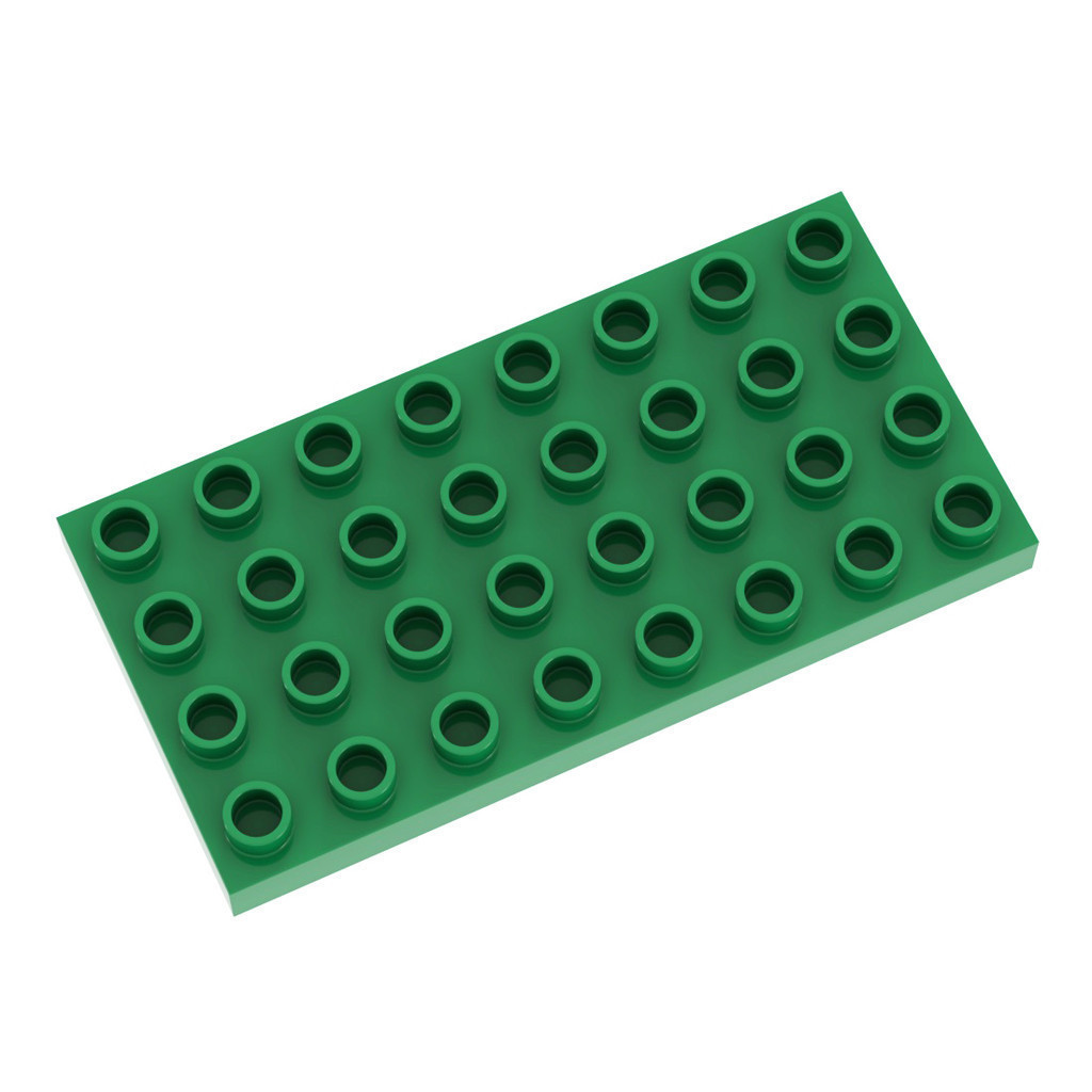 Duplo แผ่นอาคารบล็อก 4x8 สีสุ่มของเล่นเด็กเด็กสร้างสรรค์อนุภาคขนาดใหญ่ DIY MOC
