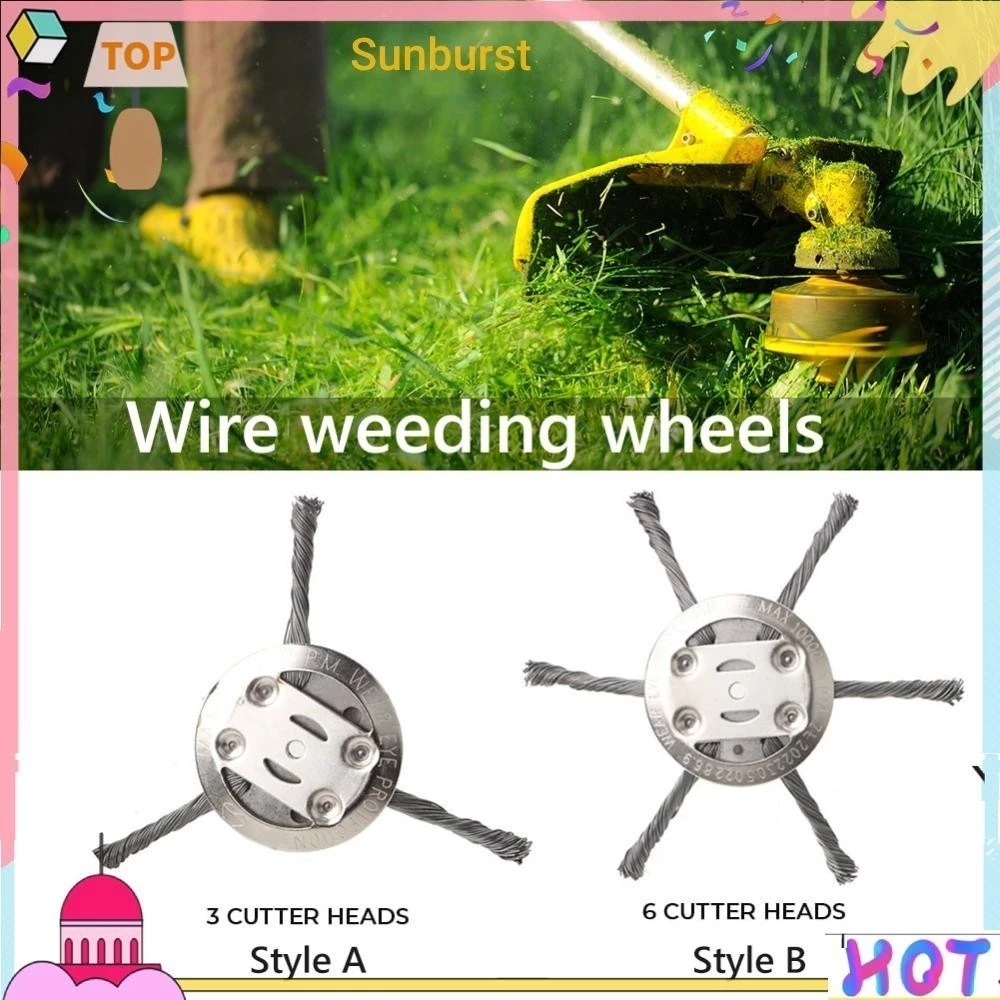 หัวเครื่องตัดหญ้าลวดเหล็ก Sunburst11.th thumbnail 3