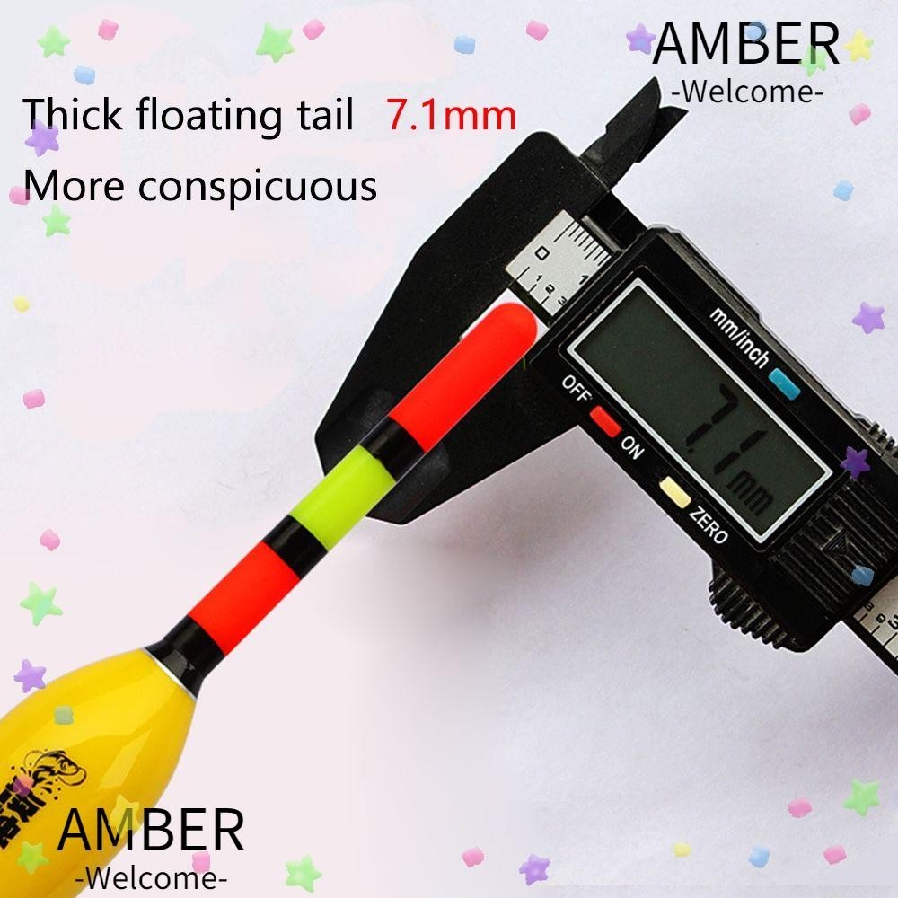 Amber อุปกรณ์ทุ่นลอยน้ําอิเล็กทรอนิกส์ หางยาว สําหรับตกปลาทะเล