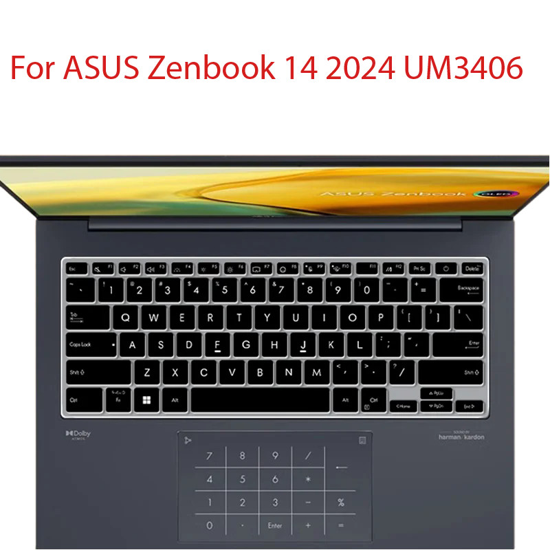 สําหรับ ASUS Zenbook 14 OLED 2024 UM3406 UM3406H UM3406HA UX3405M UX3405MA UX3405 MA 14 นิ้วแล็ปท็อป