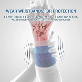 (1 ชิ้น) สายรัดข้อมือ ปลอกรัดข้อมือซับเหงื่อ Sport wristband ป้องกันเหงื่อ สําหรับเล่นกีฬา วิ่ง เข้ายิม ทำให้คุณออกกำลังกายที่ดีขึ้น