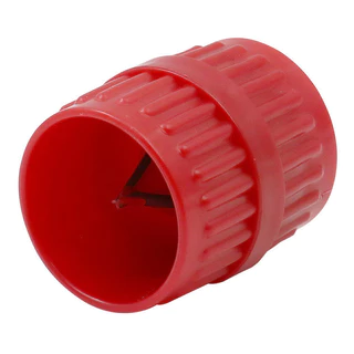 1 PC ท่อ Deburring Reamer สีแดง Inner-Outer Reamer ท่อ Chamfer เครื่องมือสําหรับ PVC ทองแดงอลูมิเนียมหลอด