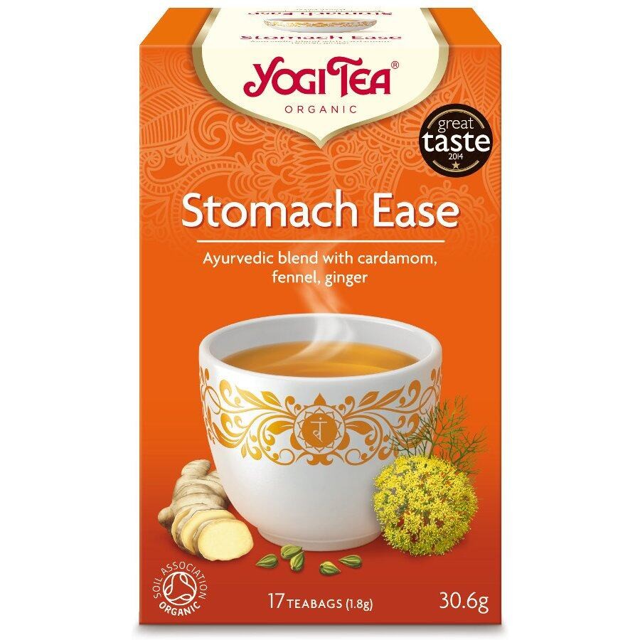 Yogi Tea Stomach Ease| ชาออร์แกนิคเพื่อความสบายท้องและการย่อยอาหาร