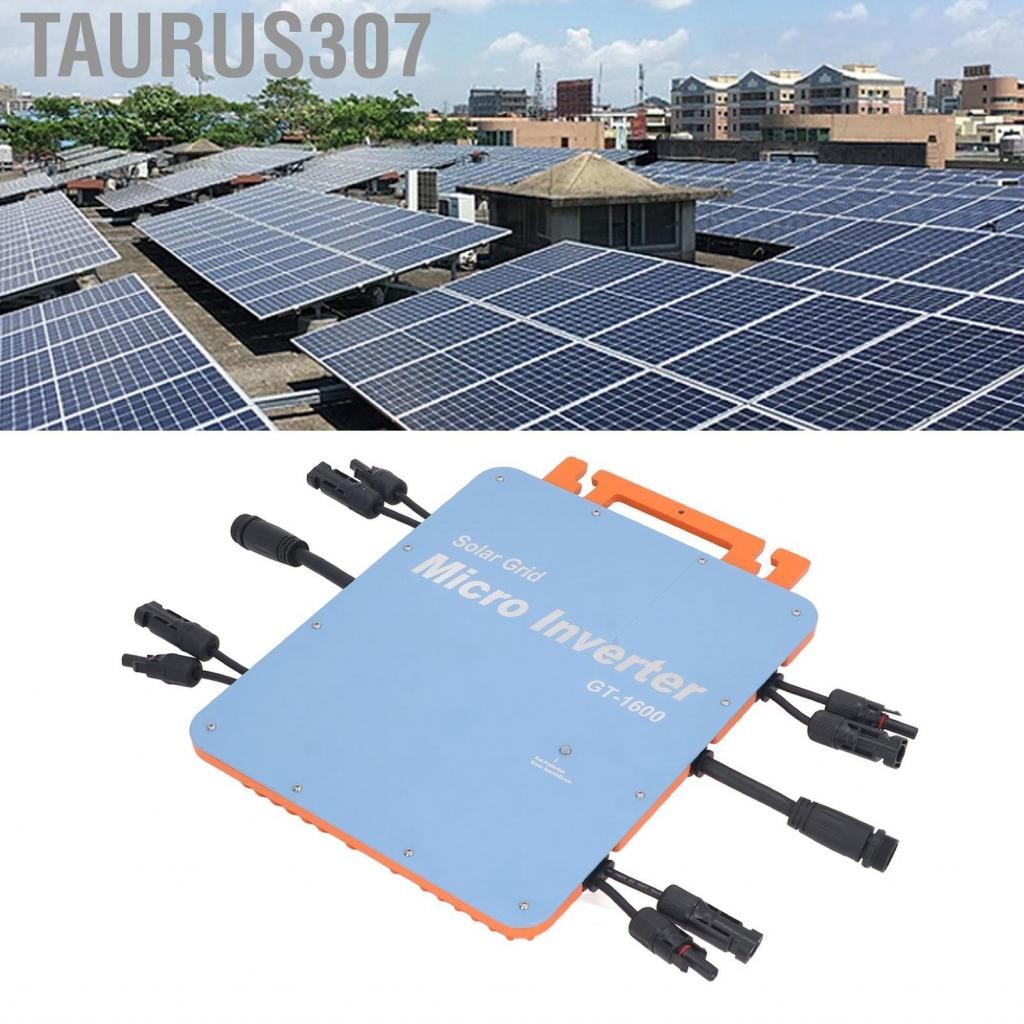 Taurus307 1600W Solar Grid Tie Micro อินเวอร์เตอร์ WIFI ควบคุมการระบุอัตโนมัติ 230V