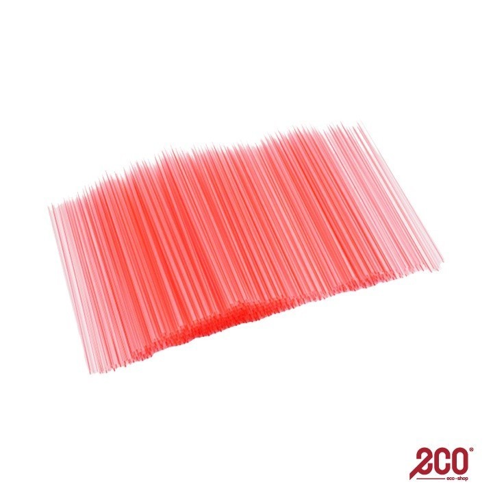 Eco Shop Line Straw (±200 ชิ้น)