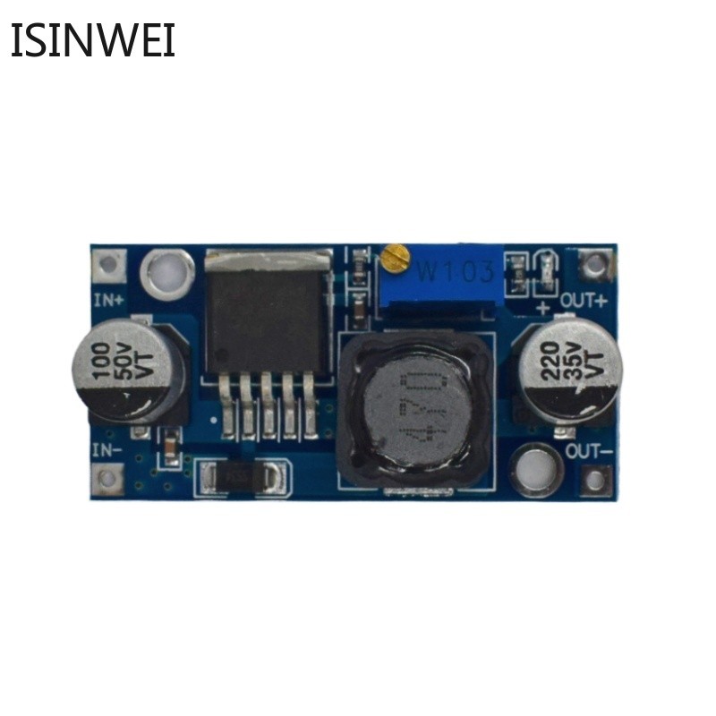 1pcs LM2596 ขั้นตอนลงโมดูล DC ถึง DC ปรับ Buck Converter ตัวควบคุมแรงดันไฟฟ้า Conversion โมดูลแหล่งจ่ายไฟ LM2596S