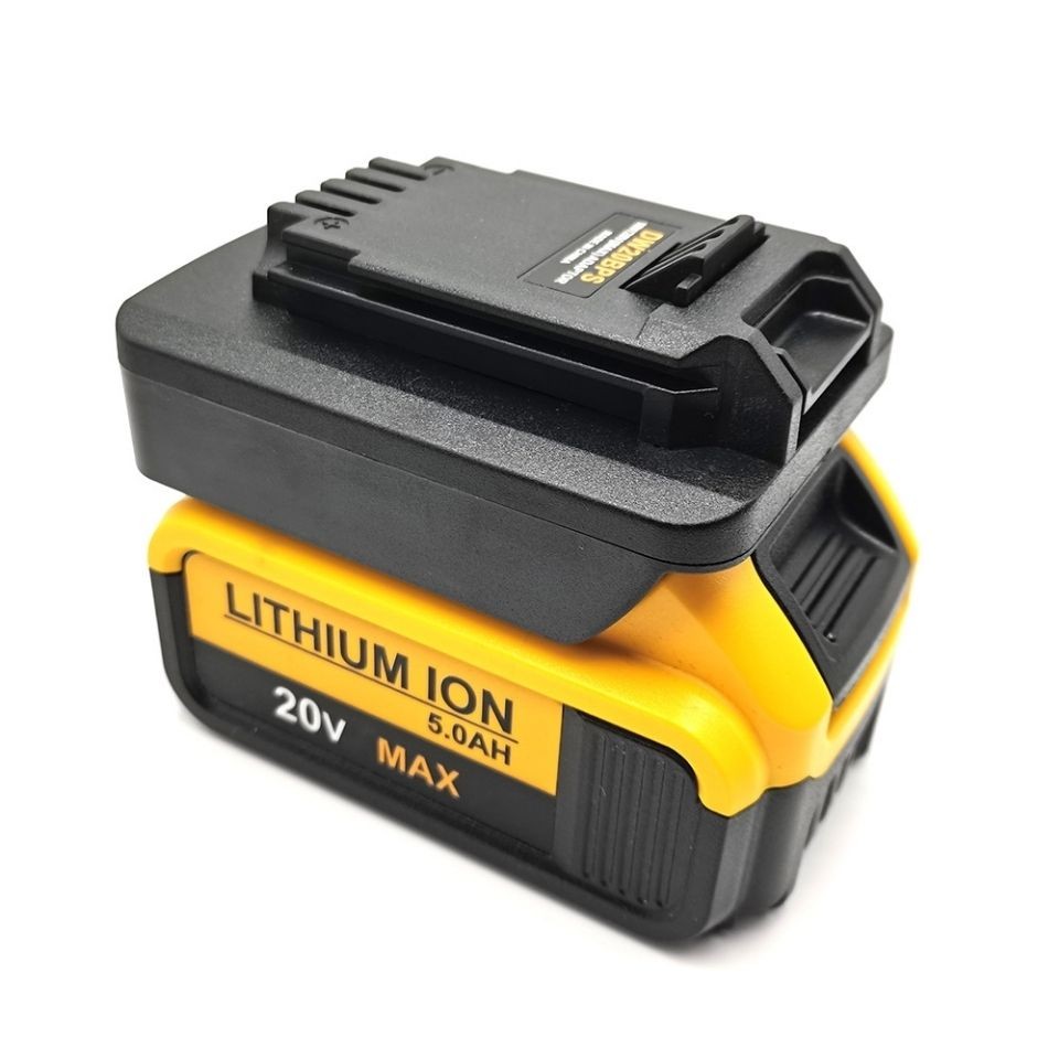 เหมาะสำหรับแบตเตอรี่ลิเธียม Dewei 18V/20V เป็นอะแดปเตอร์เครื่องมือแบตเตอรี่ลิเธียม18 V20 V