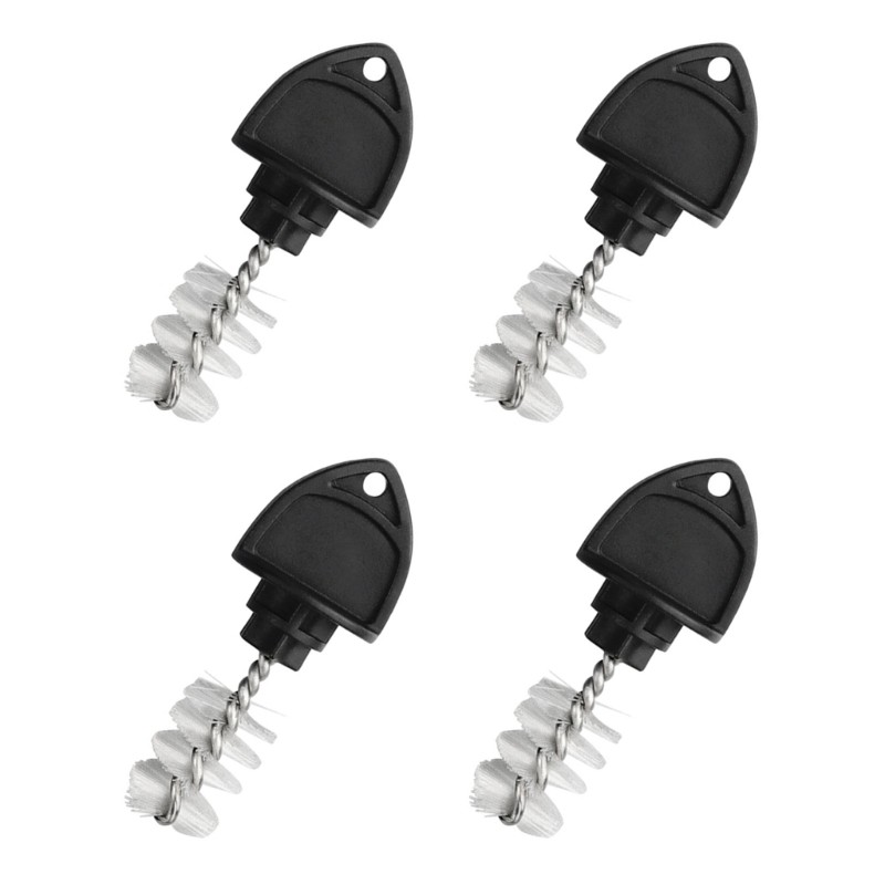 Stat 4 ชิ้นร่างเบียร์ก๊อกน้ําแปรงค้างคืนก๊อกน้ําทําความสะอาดปลั๊กก๊อกน้ําสุขาภิบาลแปรงอุปกรณ์เสริมสํ