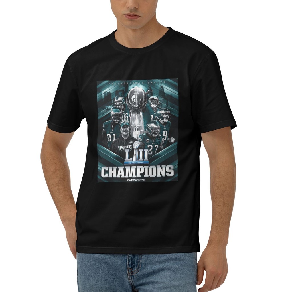 เสื้อยืดฟังก์ชันพิเศษลายพิมพ์Philadelphia Eagles แบบ Fly Eagles Fly สำหรับแฟนบอล